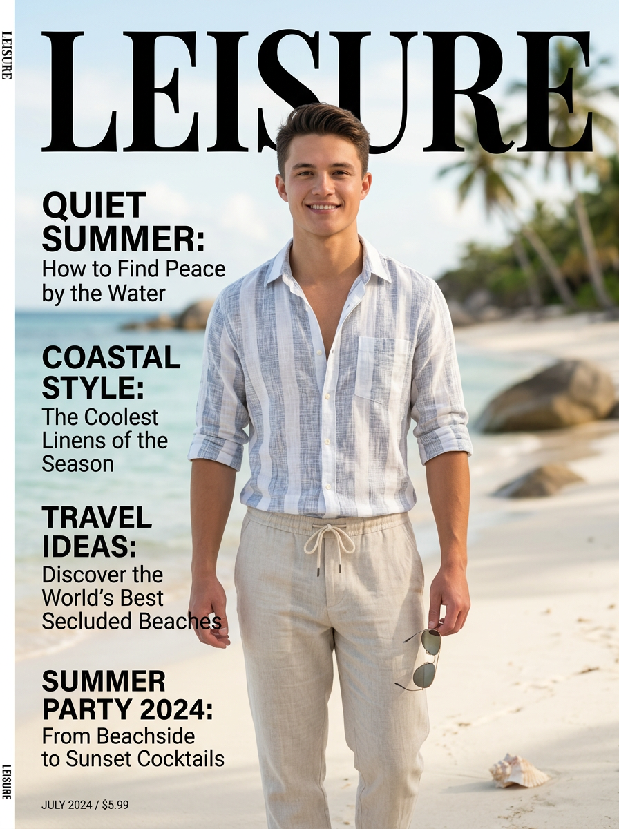 magazine-cover-image-02 Creative magazine cover design with a professional portrait and clean editorial composition.